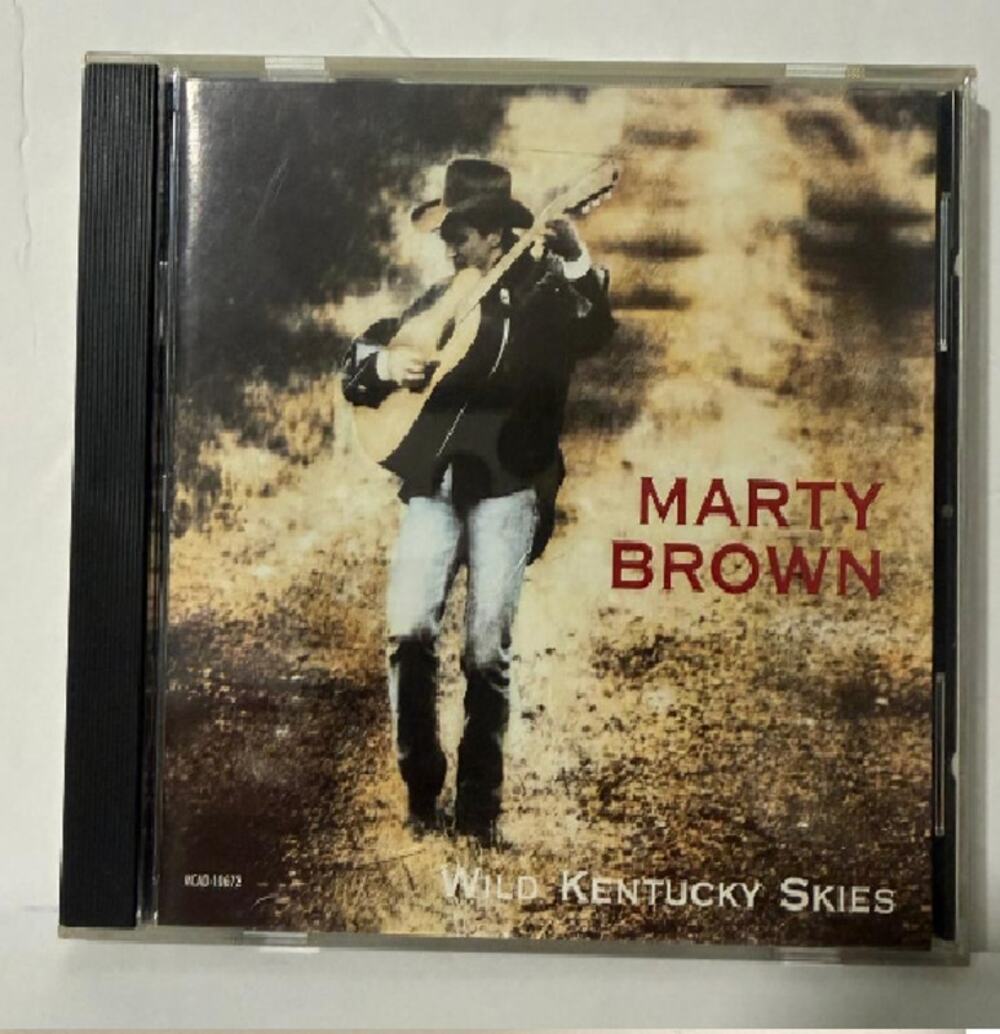 Marty Brown – Wild Kentucky Skies CD – Country Music – Pre-Owned